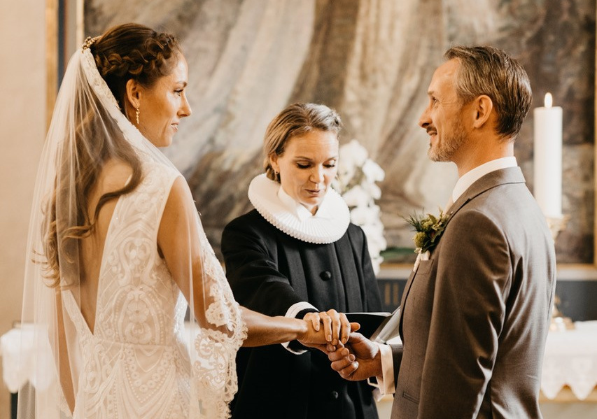 Bryllup i Beder Kirke